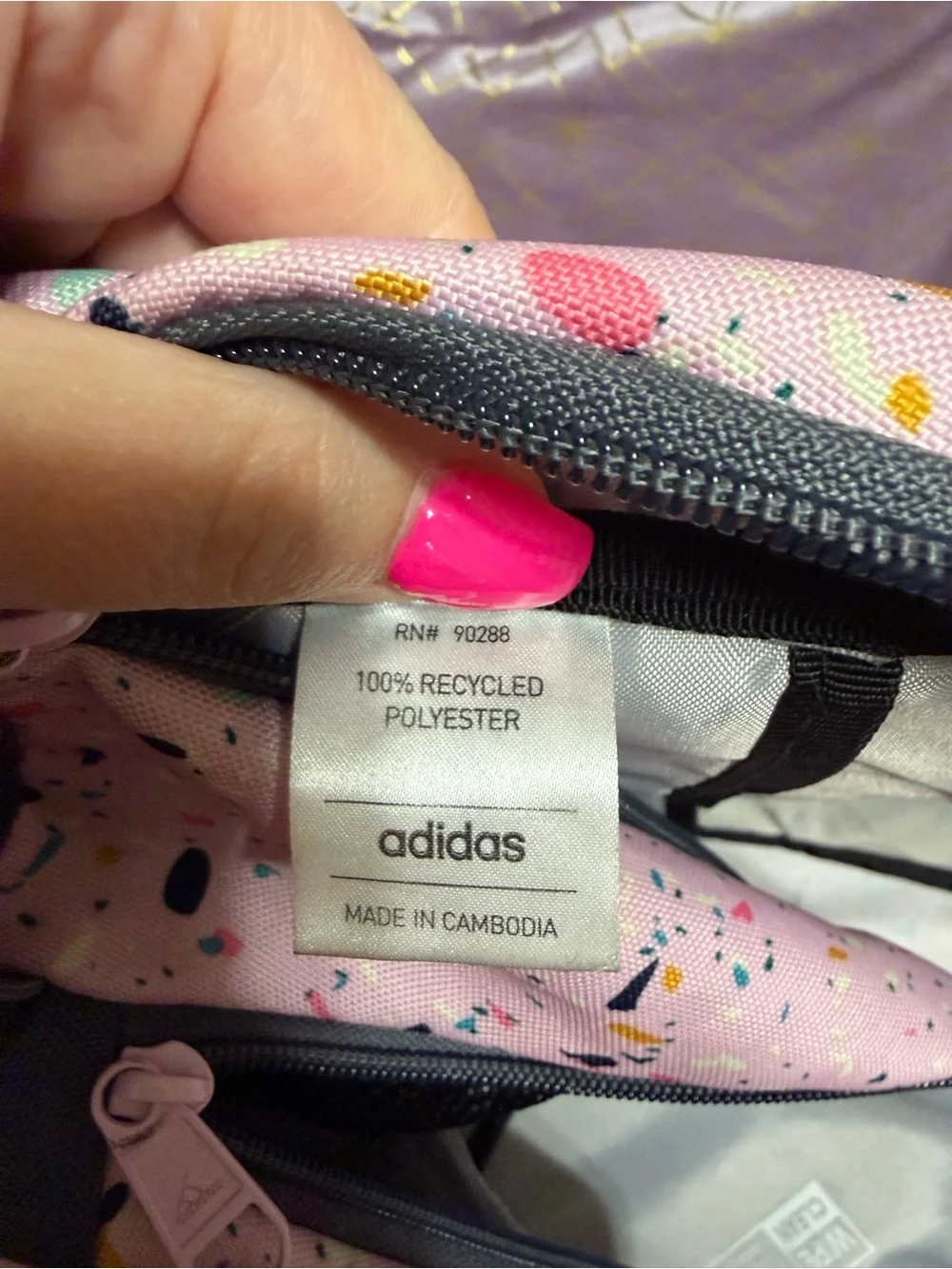 💥 WOMENS Adidas Pink Confetti Backpack